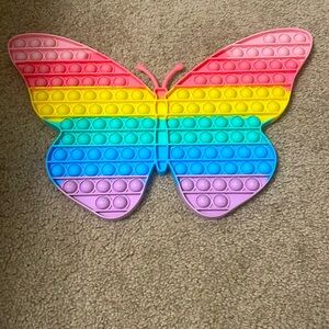Butterfly rainbow pop-it
